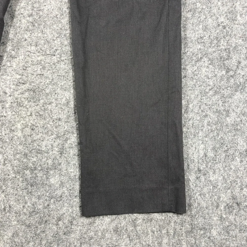 Banana Republic Pants Mens 33x32 Gray Check Modern Slim Non Iron Dress Slacks